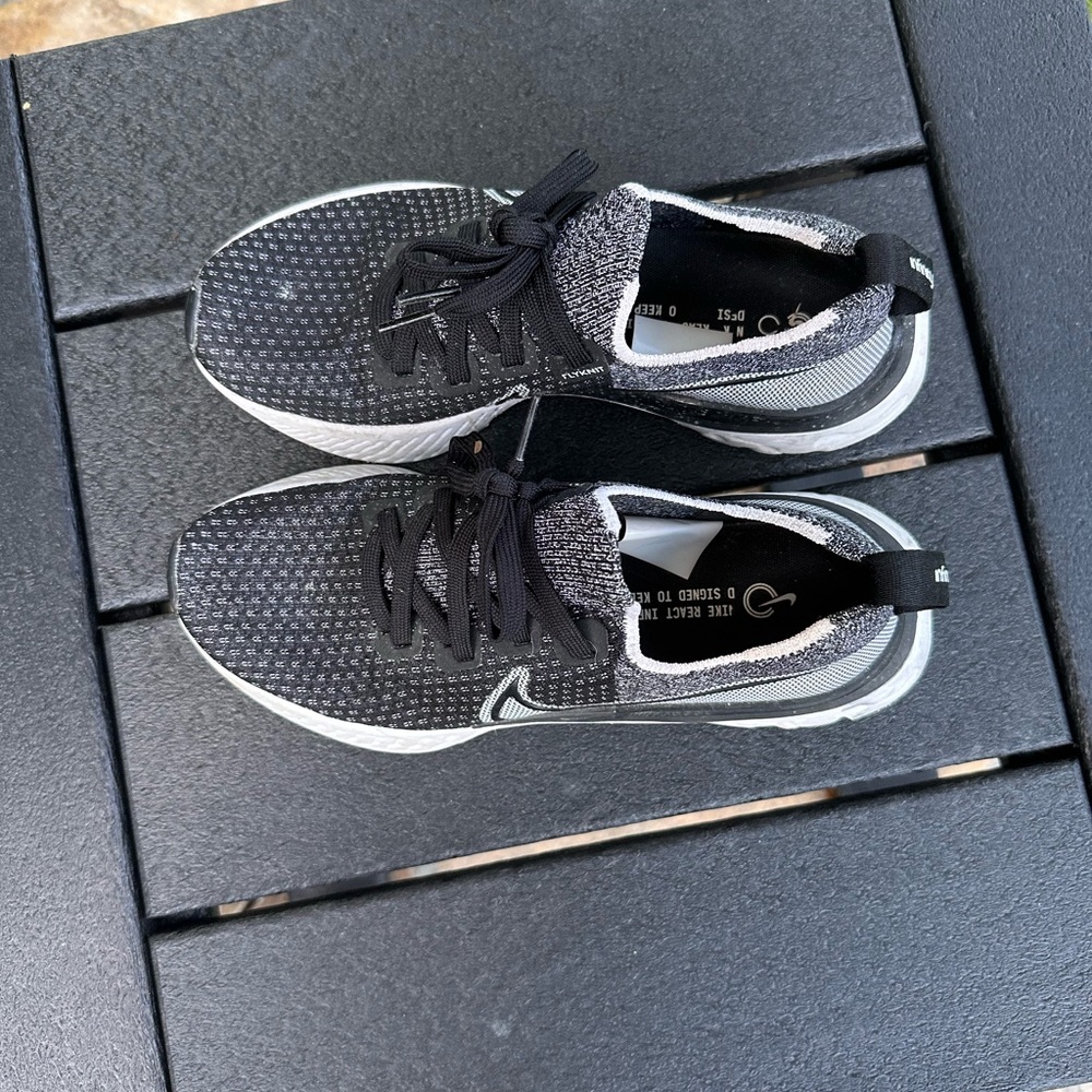 Black Nike React Infinity Run Flyknit - image 2